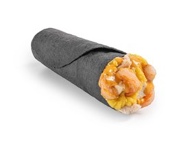 Патата «Том Ям с курицей и креветкой»